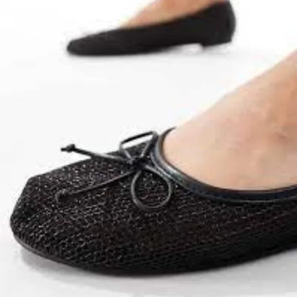 Free People Arissa Sheer Mesh Flats NWT * - Picture 2 of 3